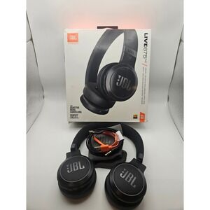JBL Live 675NC Wireless Adaptive Noise Cancelling Headphones Black